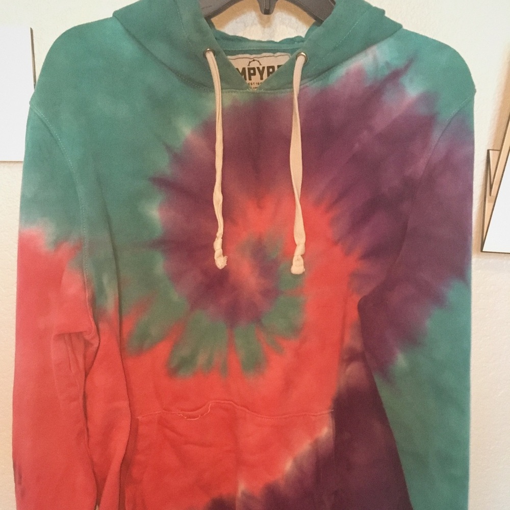 Tie dye hoodie empyre large